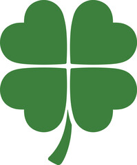Fototapeta premium St. Patrick Shamrock Celebration Icon