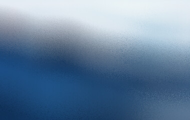 Abstract blue and white gradient background with a grainy frosted glass texture