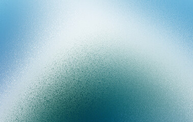 Frosted glass texture with a serene blue to teal color gradient background