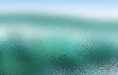 Frosted blue and green gradient texture creating a serene and abstract background