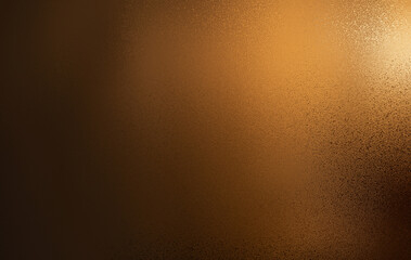 Frosted bronze metallic background with a shimmering golden light effect