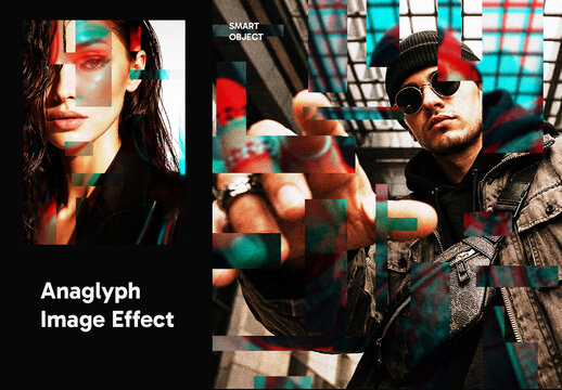 RGB Anaglyph Photo Effect