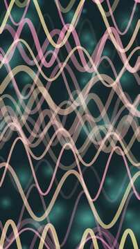 Fluid Color Waves Create Dynamic Visuals