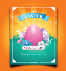 poster happy easter day 