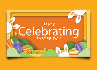 poster happy easter day 