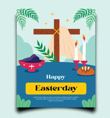 poster happy easter day 