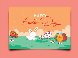 poster happy easter day 