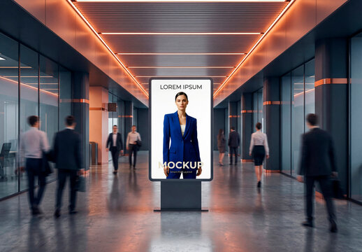 Modern Corporate Digital Totem