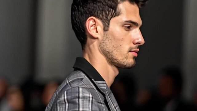 Auf dem Catwalk