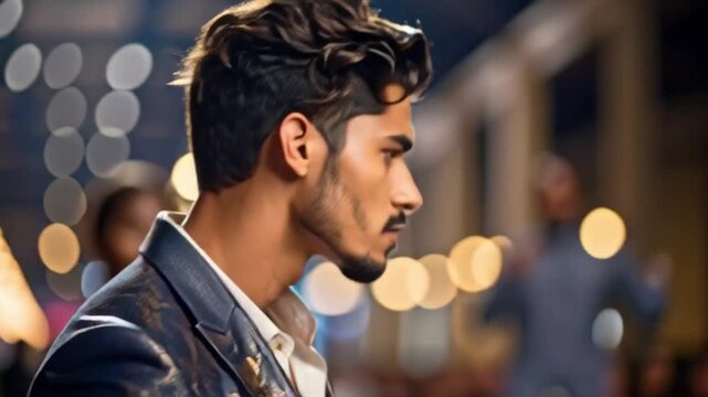 Auf dem Catwalk