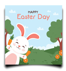 poster happy easter day 