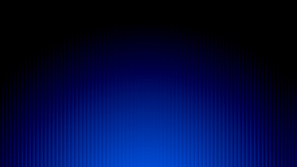 Obraz premium A dark blue abstract background features a flowing wave pattern with a digital gradient design, blending motion blur and glowing light lines into a deep black space wallpaper