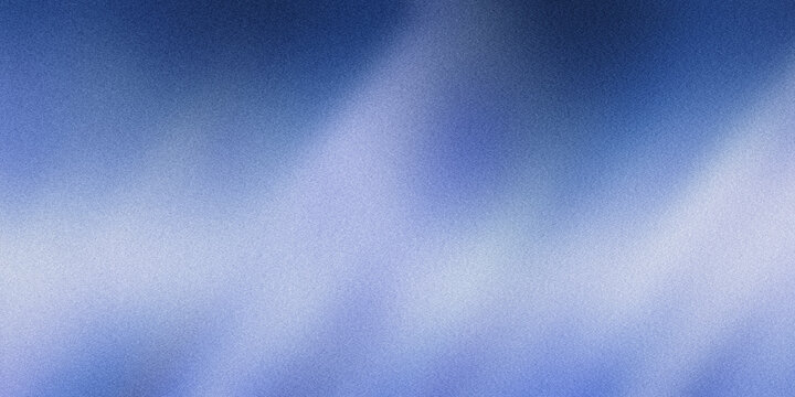 Blue grainy gradient light rays abstract background