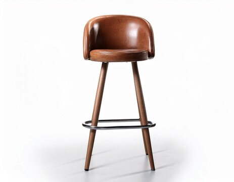 bar stool isolated on white background