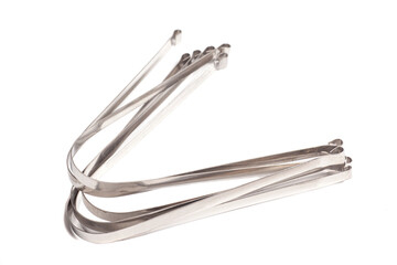 tongue cleaner isolated on white background