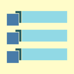 Set of vector banners for business infographic plan step by step.