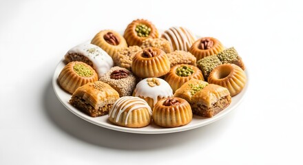 Delicious traditional ramadan food and sweets