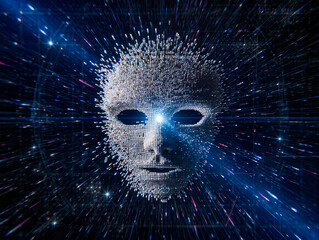 fractal cyber mask realms abstraction