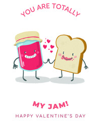 Sweet Valentine Day Card Design | Romantic Love Message, Couple Gift Idea, Valentine Greeting Card, Poster & Wall Decor Artwork