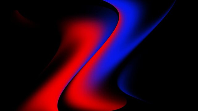 Sfondo animato sfumature di colore su sfondo trasparente