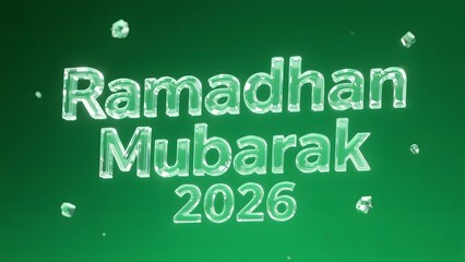 Obraz premium Ramadhan Mubarak 2026 A Time of Reflection and Celebration During the Holy Month