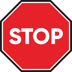 Stop Sign Symbol 