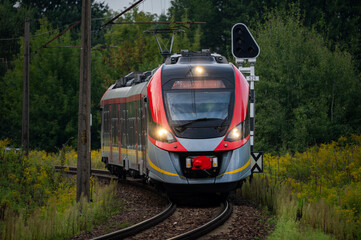 Passenger train. © Tomasz Warszewski