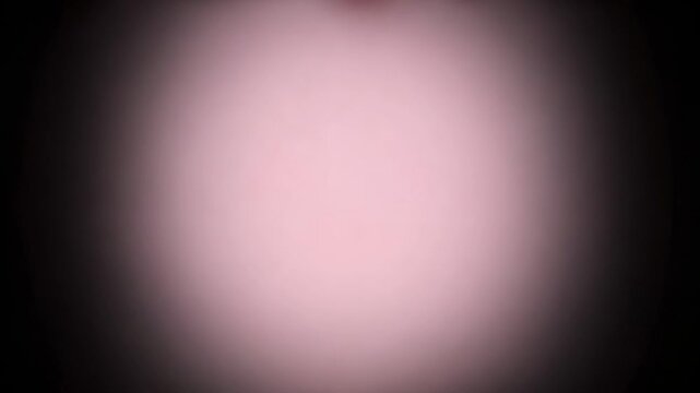 Starting vignette encroaching over heart cushion frame in studio, highlighting pastel-pink center