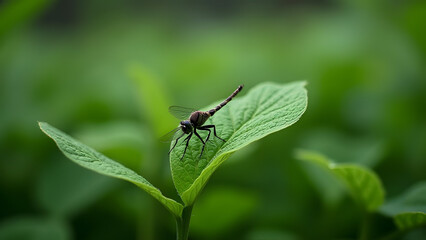 fly on leaf