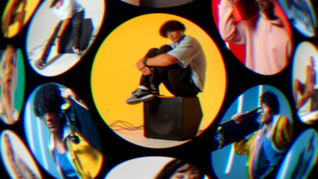 Circular Warp Slideshow