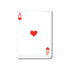 Obraz premium poker playing card vector