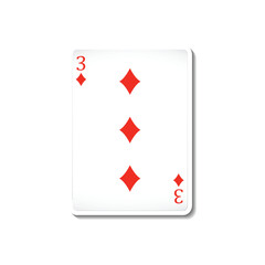 Obraz premium poker playing card vector