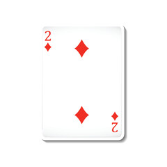 Obraz premium poker playing card vector