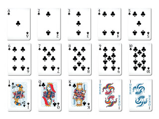 poker playing card vector
