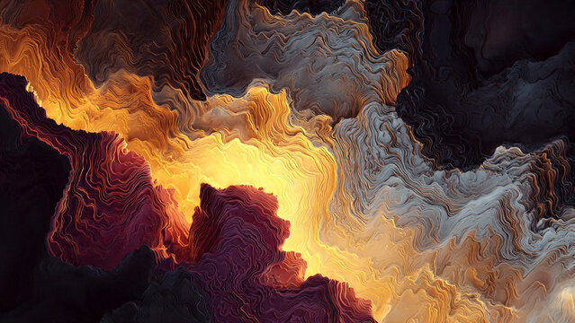 Abstrakter Hintergrund Vulkan