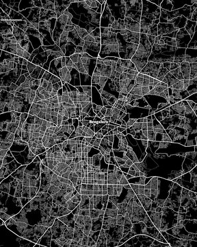Bangalore India map