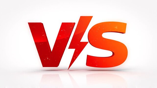 VS Lightning Battle Motion Graphic Animation