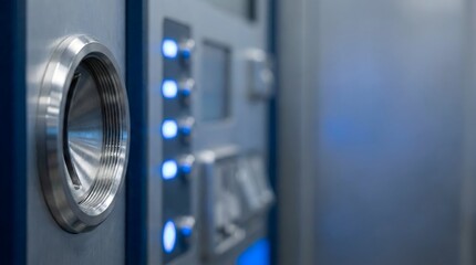 Modern Industrial Machine Detail