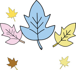 Thanksgiving layout with gold foil leaf veins overlay