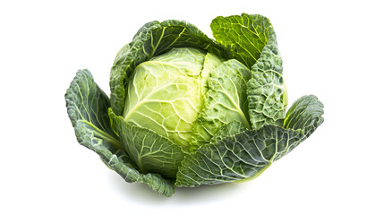 Fototapeta premium cabbage isolated on white background