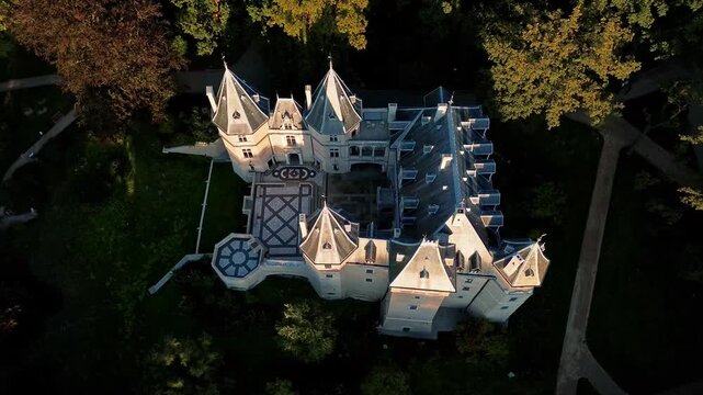 Goluchow Castle in Poland. A charming fairytale castle not far from Poznan. A place where films have been shot.