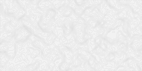 Abstract Contour Line Pattern With Topographic Texture For Design And Backgrounds Gray Scale Monochrome Wallpaper design.