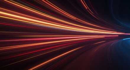 Dynamic abstract background showing rapid motion and high-speed energy flow. Streaking light trails create a futuristic, vibrant texture ,abstract ,stripe ,flow