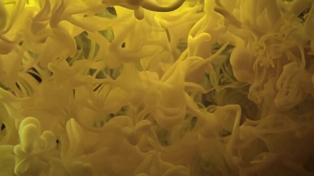 Abstrakter Hintergrund gelber Rauch