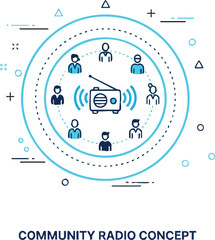 Intricate blue and teal islamic geometric mandala pattern vector illustration