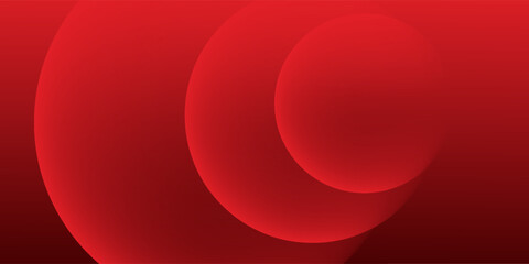 Red abstract background. Dynamic shapes composition. Eps10 vector