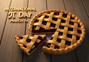 Celebrating international pi day with delicious pie on march 14
