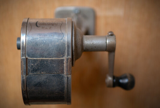 Old School Pencil Sharpener