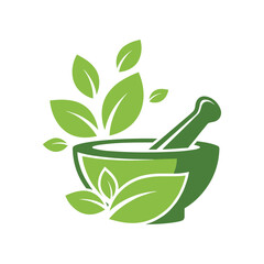 Natural Herbal Remedies Vector Illustration