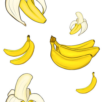set of bananas